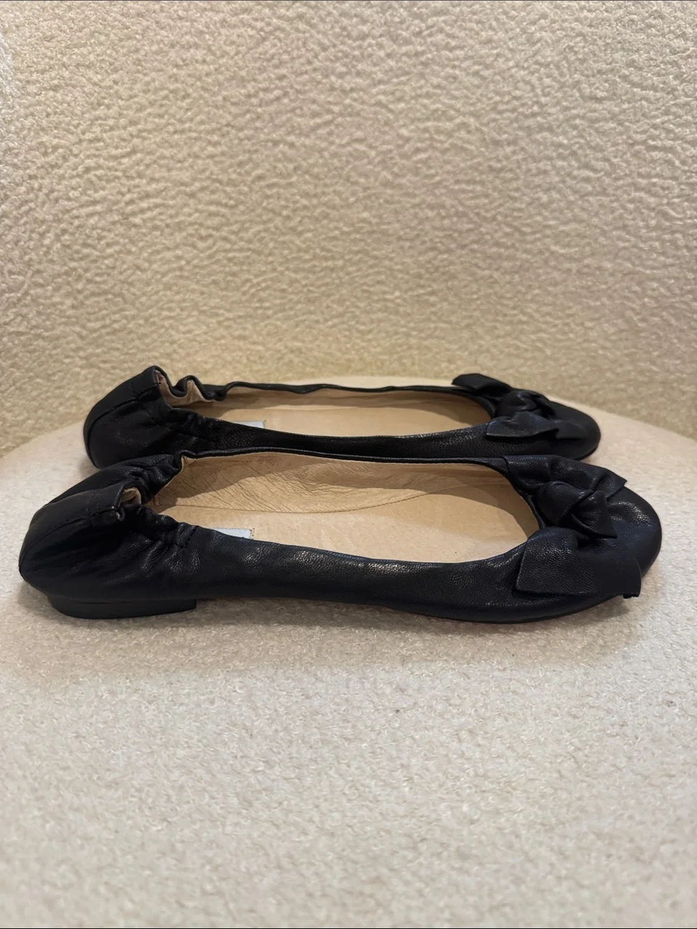 Steve Madden Black Knot Ballet Flats NWOT - Picture 2 of 5